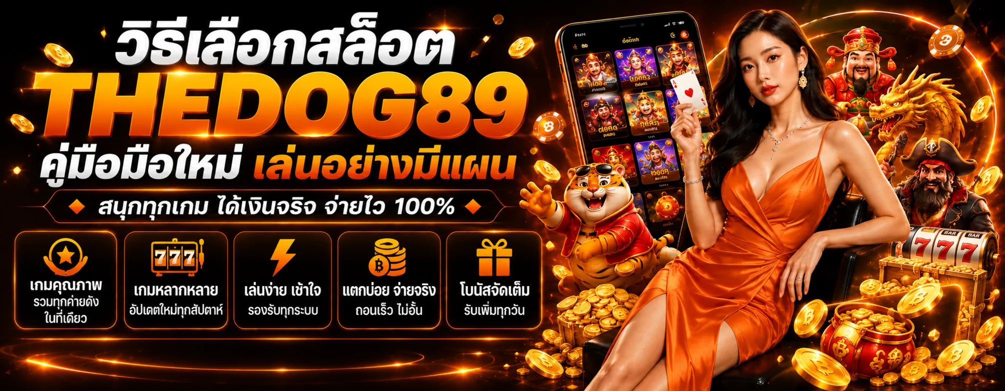 THEDOG89 วิธีเลือกเกมสล็อตอย่างมีแผนสำหรับมือใหม่